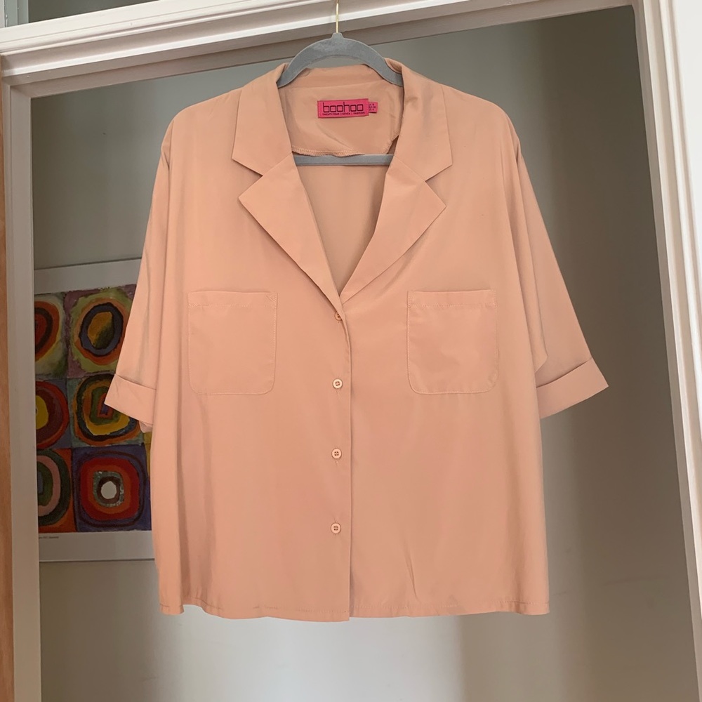 Boohoo utility shirt